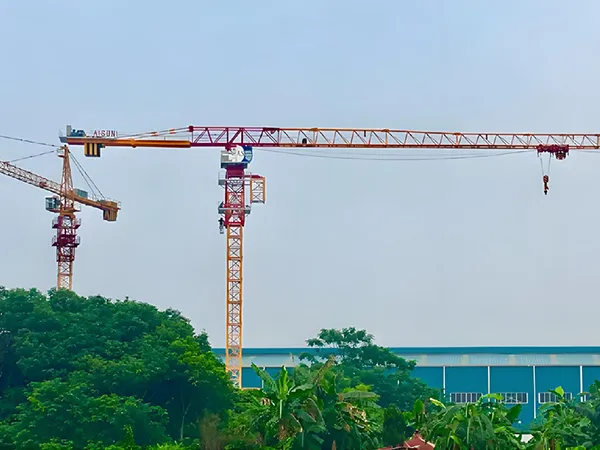 Flat-Top Tower Cranes