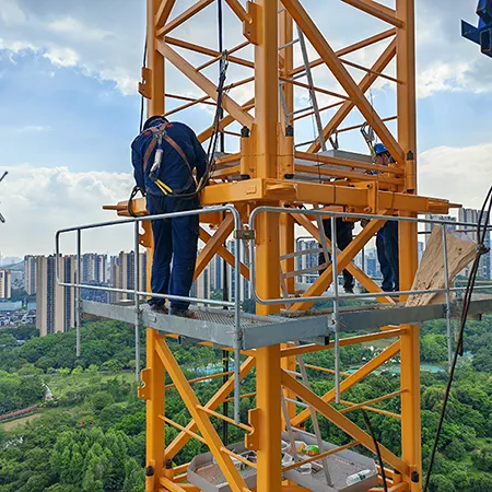 Flat-Top Tower Cranes