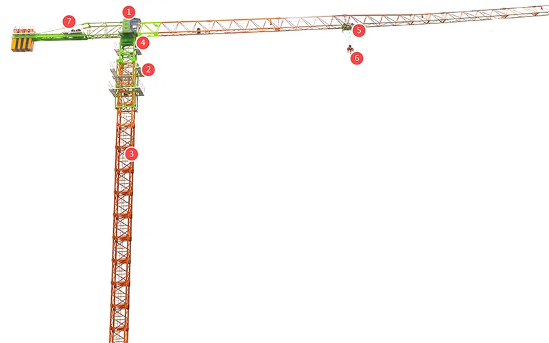 Flat-Top Tower Cranes